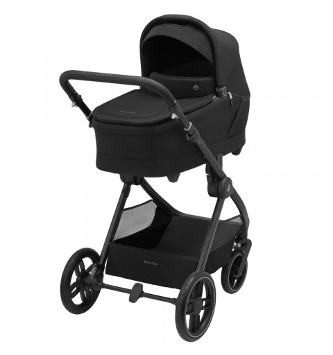 Maxi Cosi Oxford + - wózek wielofunkcyjny, zestaw 2w1 z opcją 3w1 i 4w1 | Twillic Black